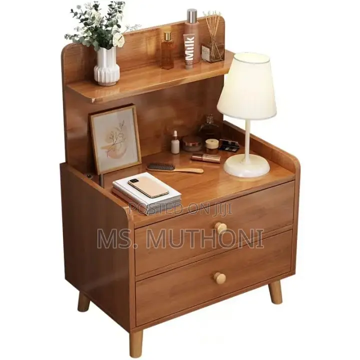 DIY Modern Wooden Bedside Table With Drawer*