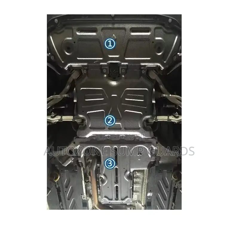 Manganese Steel Skid Plate for Mercedes-Benz GLC 2016-2023