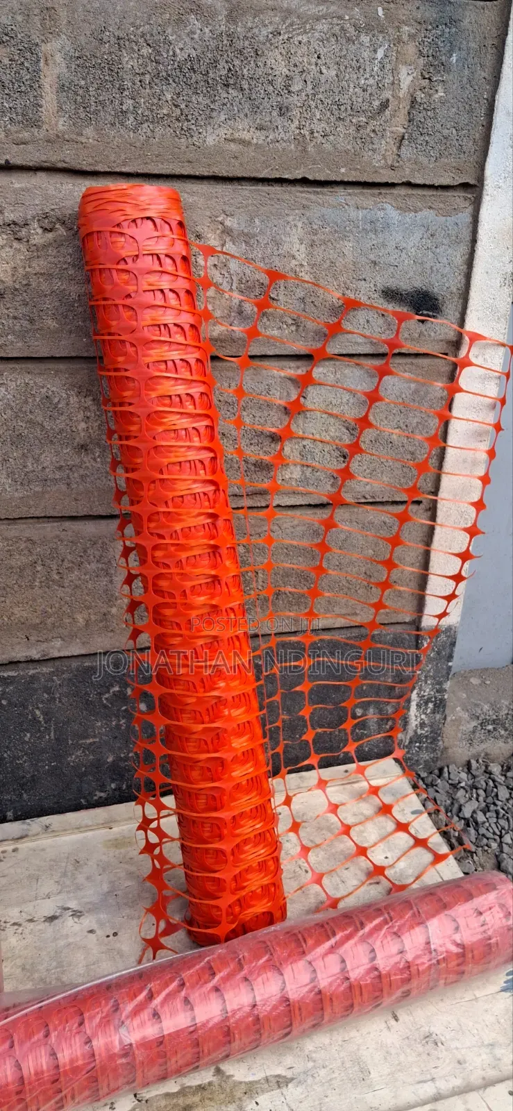 Orange Safety Barrier Net – Heavy-Duty Warning Fence