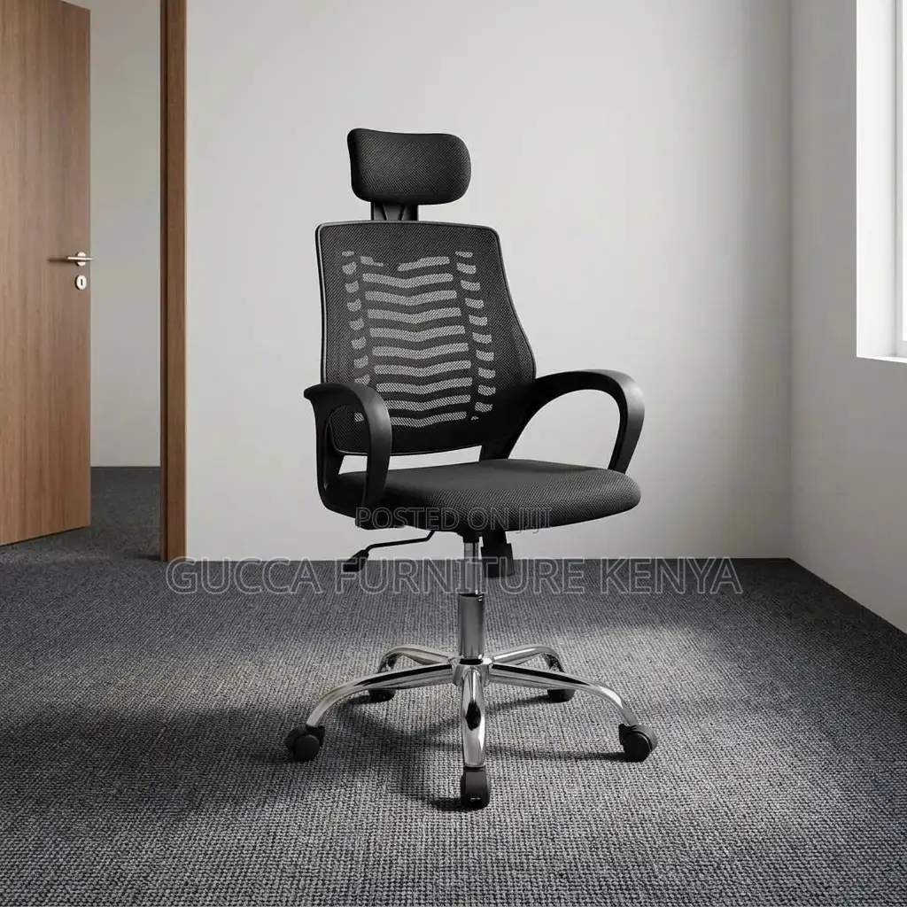 Adjustable Home Headrest Mesh Chair.