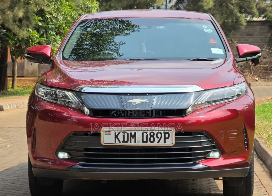 Toyota Harrier 2017 Red