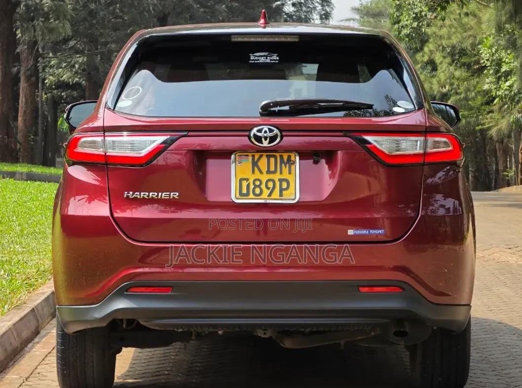 Toyota Harrier 2017 Red