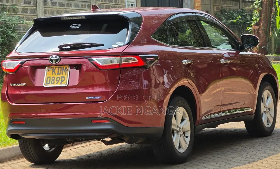Toyota Harrier 2017 Red