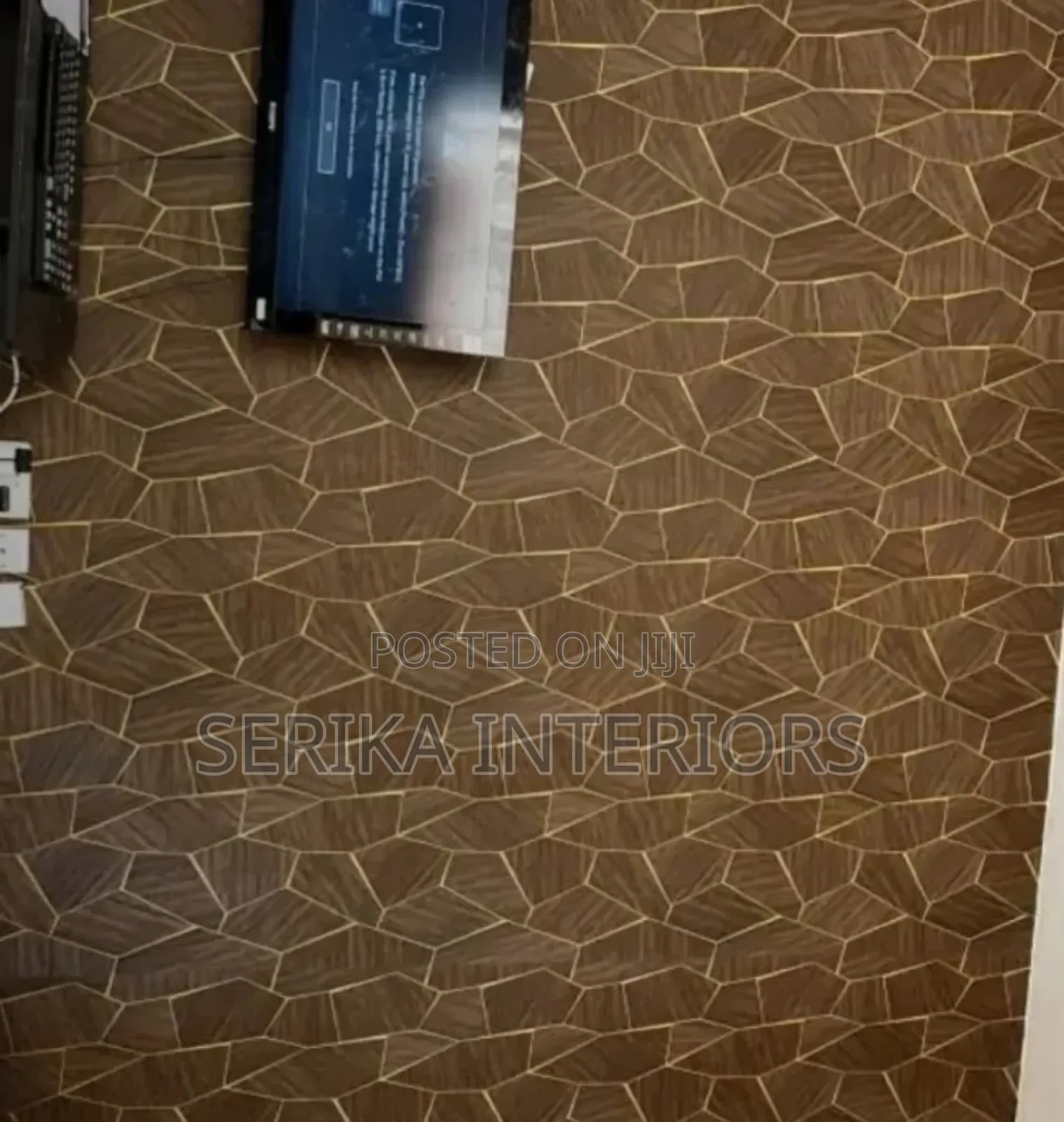 Brown and Floral Wallpapers Wallpapers Environmental Friendly Justin