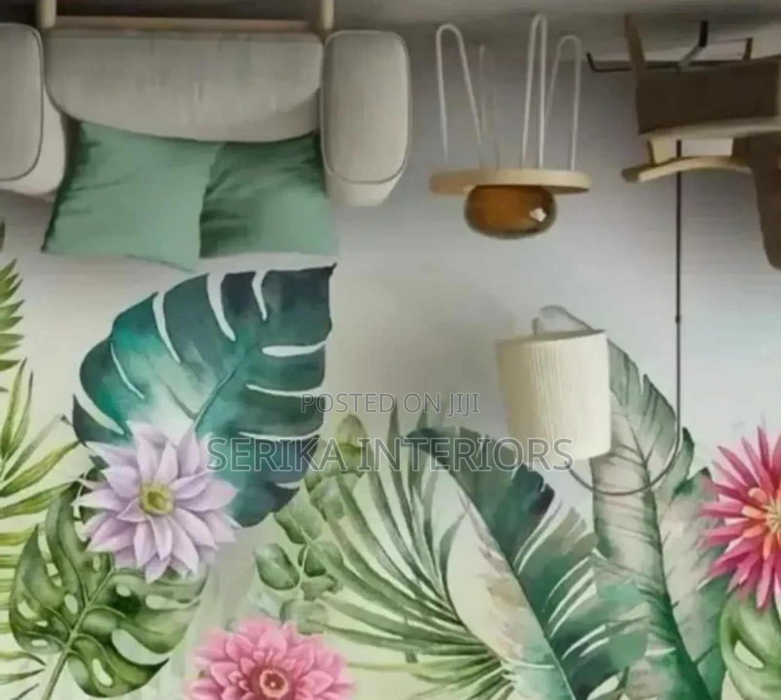 Brown and Floral Wallpapers Wallpapers Environmental Friendly Justin