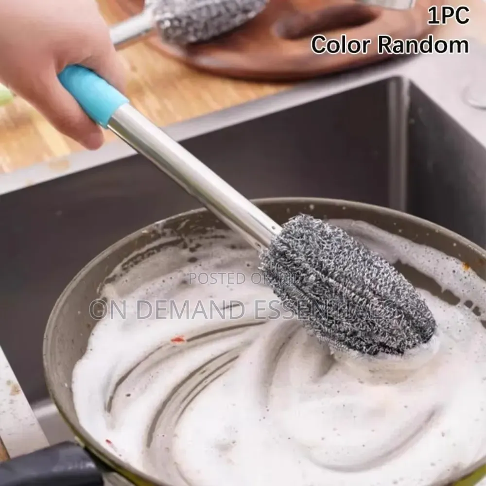 New Portable Steel Wool Cleaning Brush