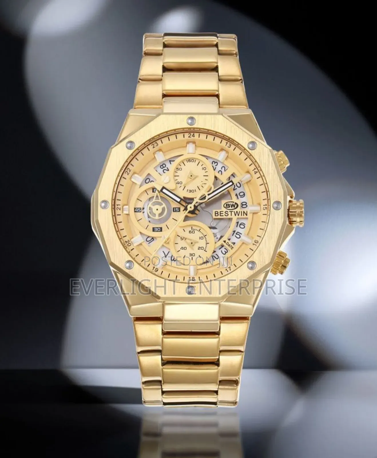  *Restocked* 
bestwin Gents Chronograph Watch 114