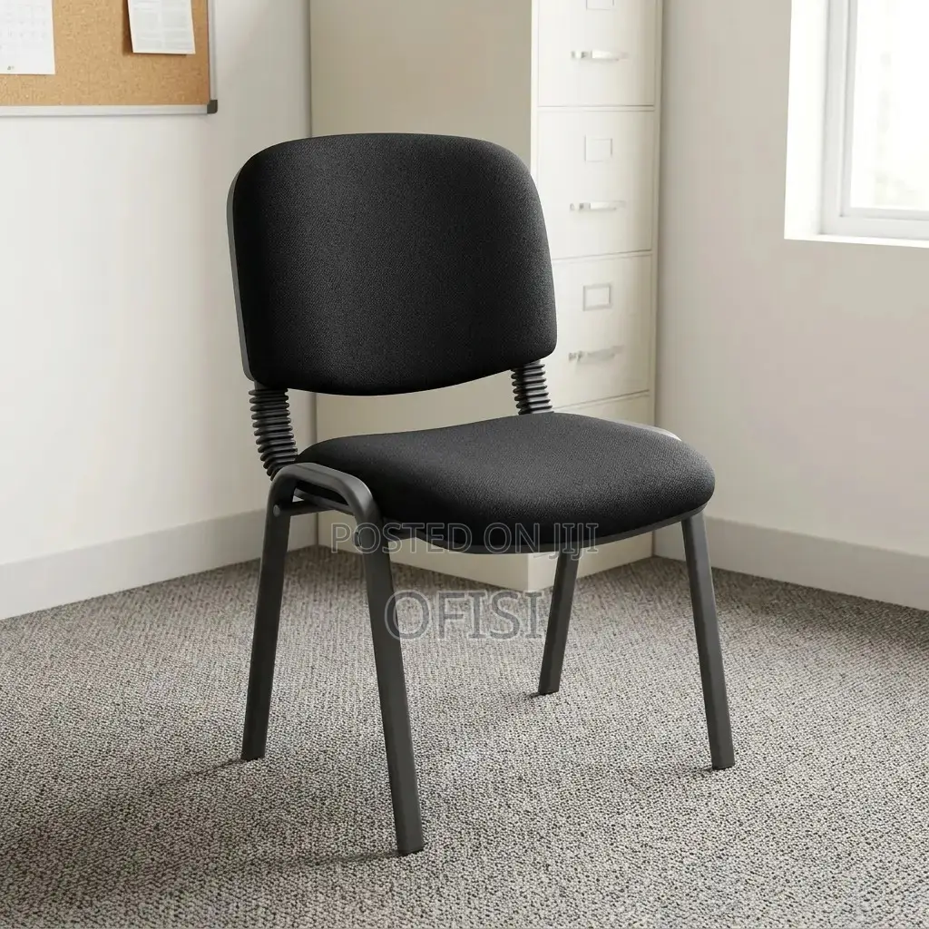 Office Chair; Tosca Office Visitor Chair (Black)