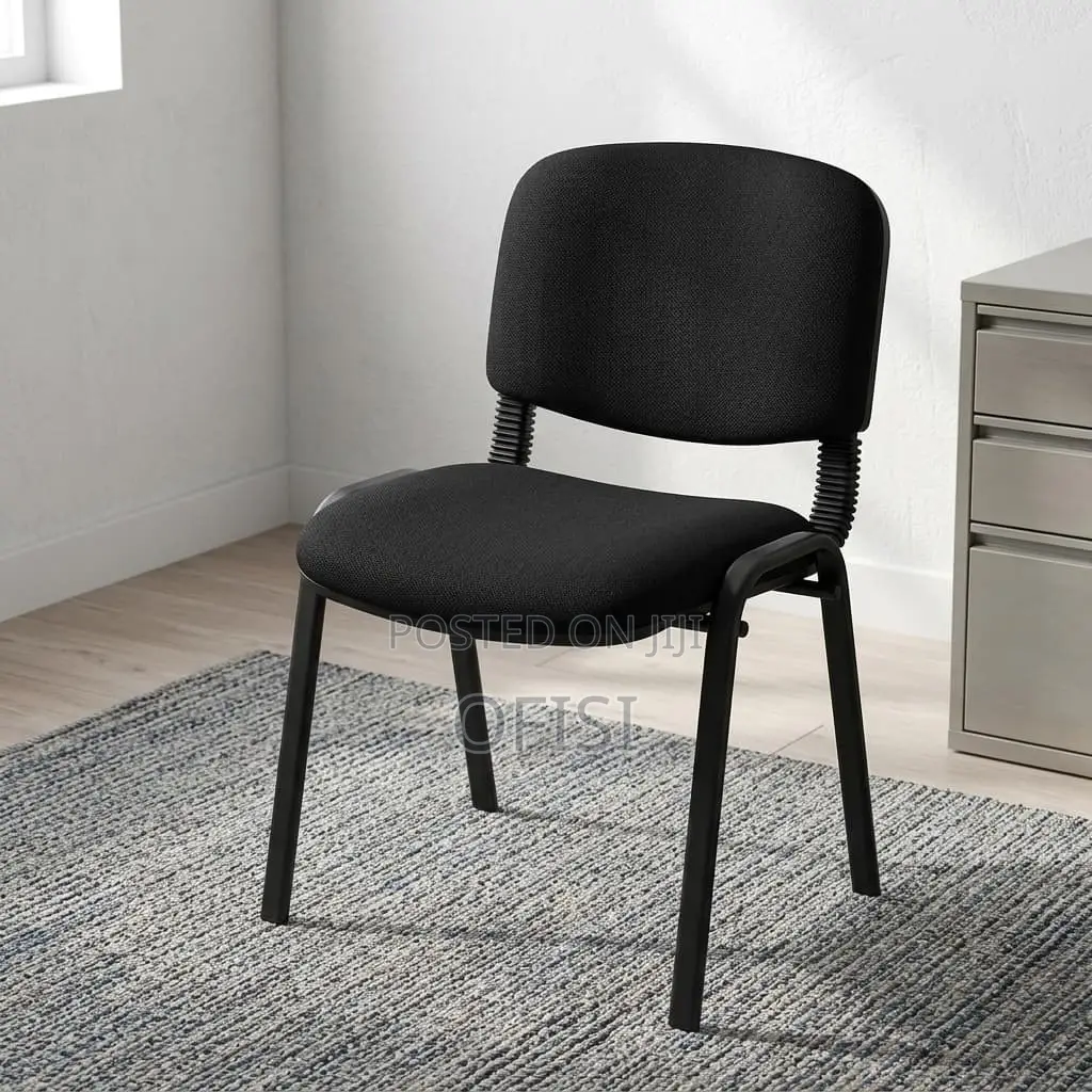 Office Chair; Tosca Office Visitor Chair (Black)