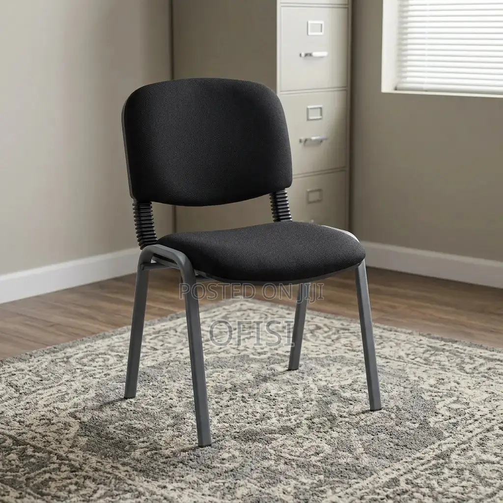 Office Chair; Tosca Office Visitor Chair (Black)