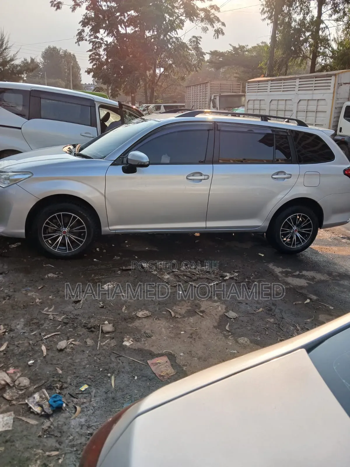 Toyota Corolla Fielder 2015 Silver