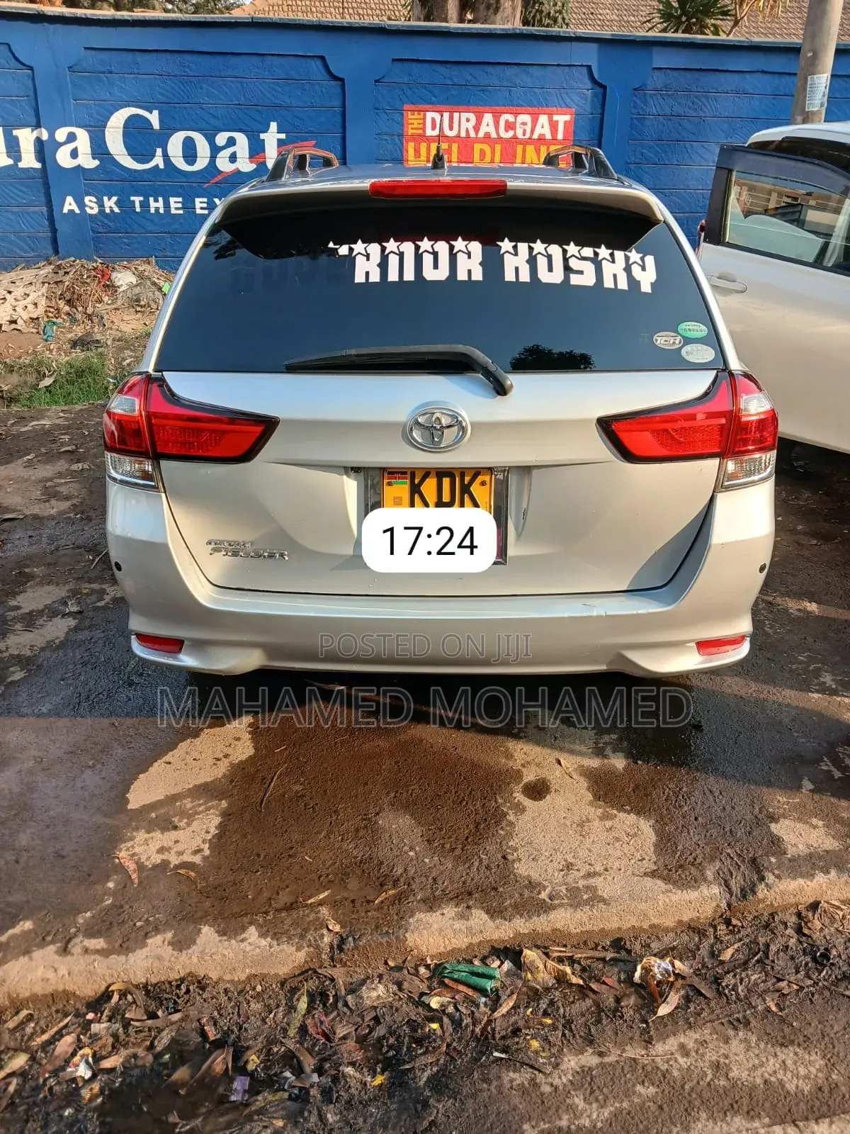 Toyota Corolla Fielder 2015 Silver
