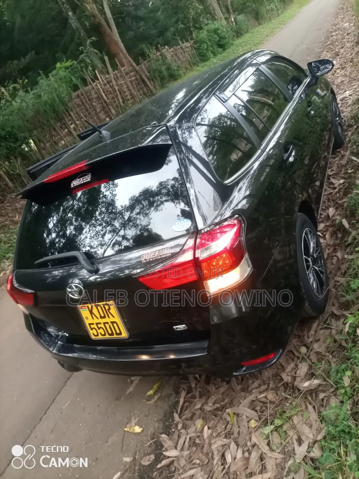 Toyota Corolla Fielder 2017 Black