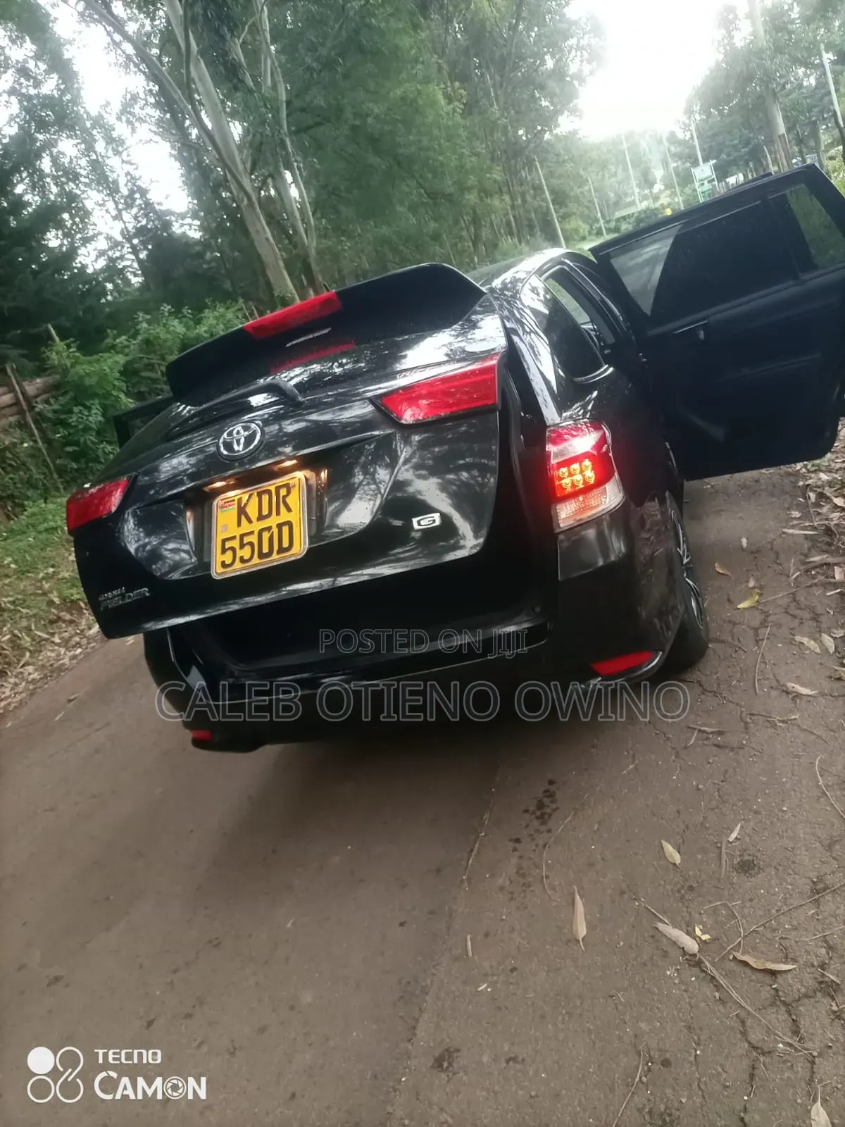 Toyota Corolla Fielder 2017 Black