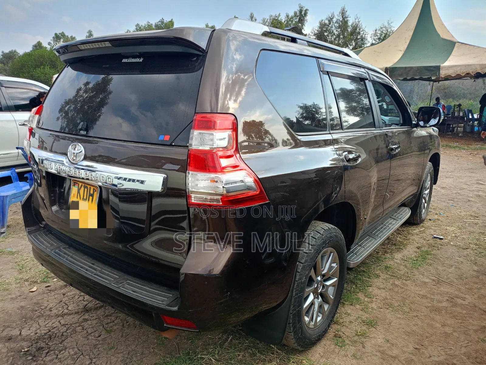 Toyota Land Cruiser Prado 2017 Brown