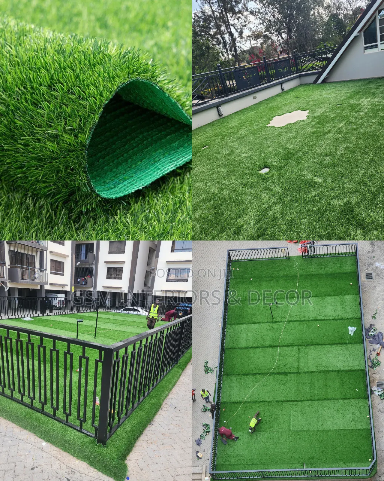 Artificial Green Grass Carpets With Guarantee Lifespan