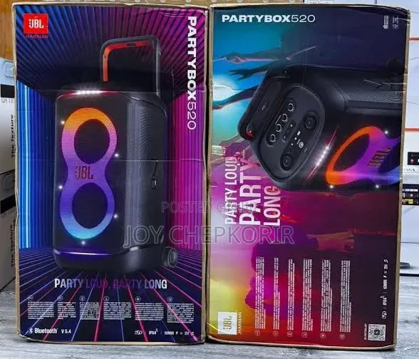 JBL PartyBox 520 Portable Party Speaker