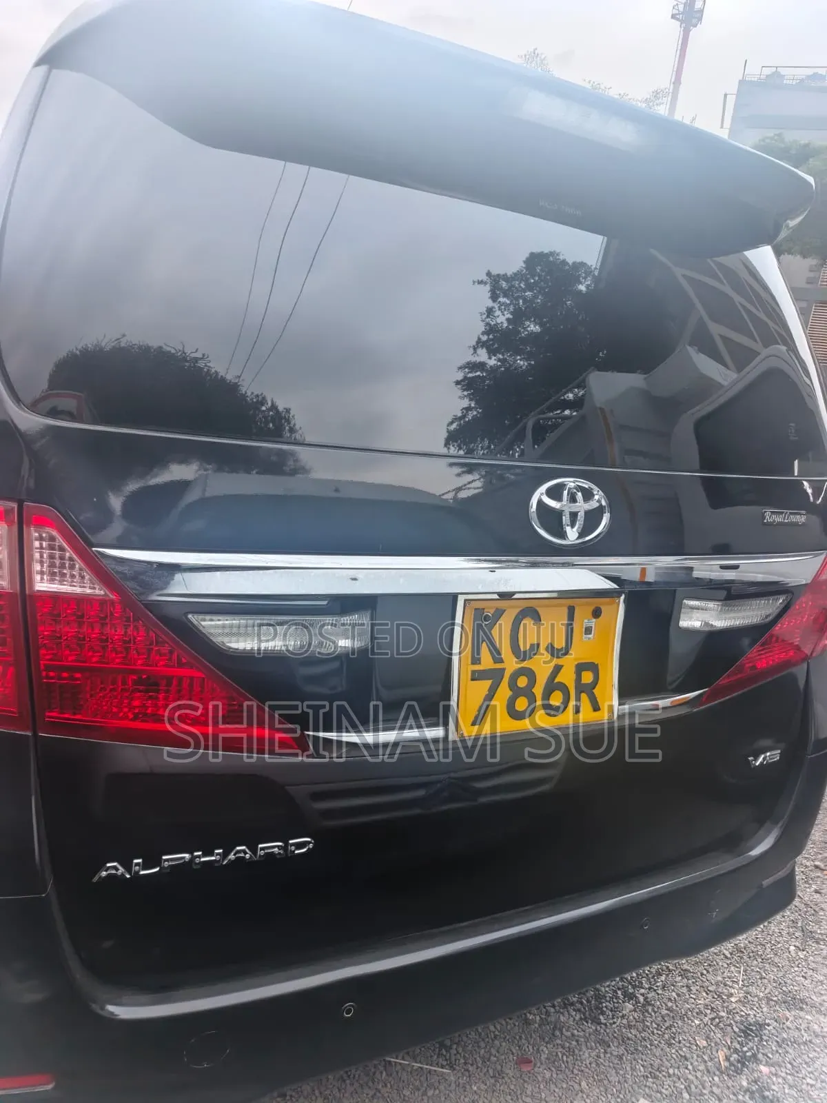 Toyota Alphard 2009 Black