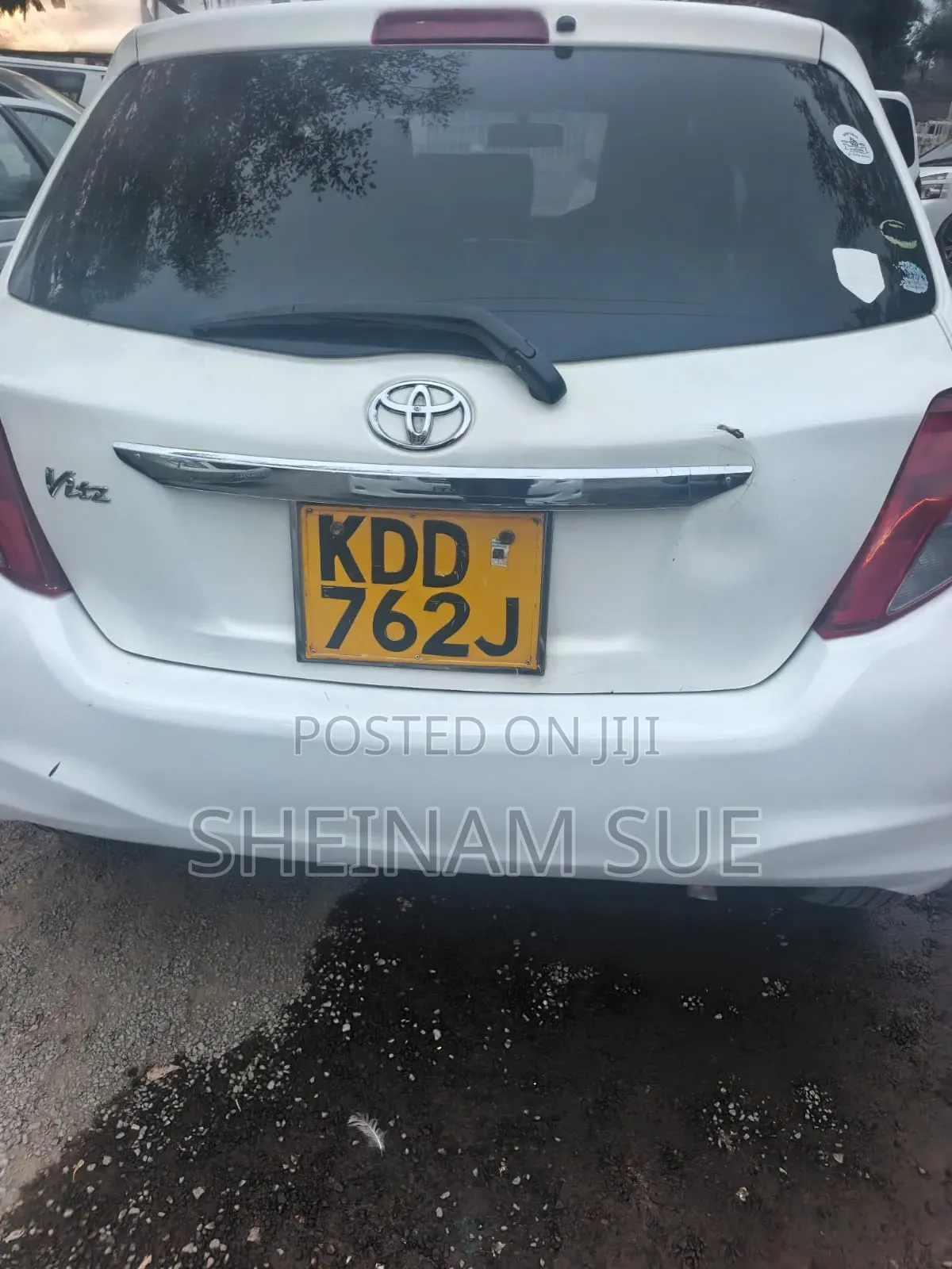 Toyota Vitz 2013 White
