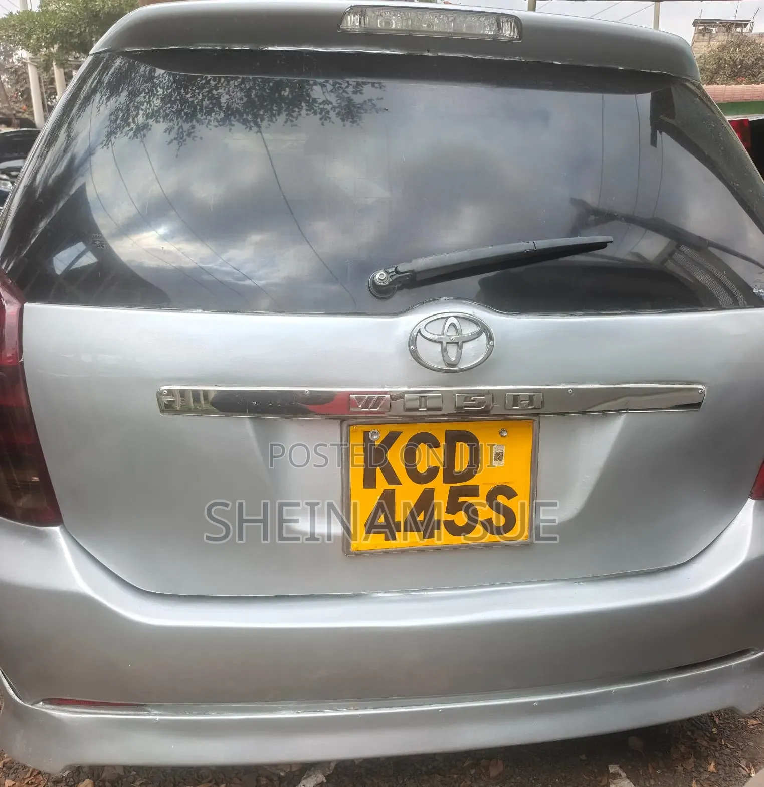Toyota Wish 2007 Silver