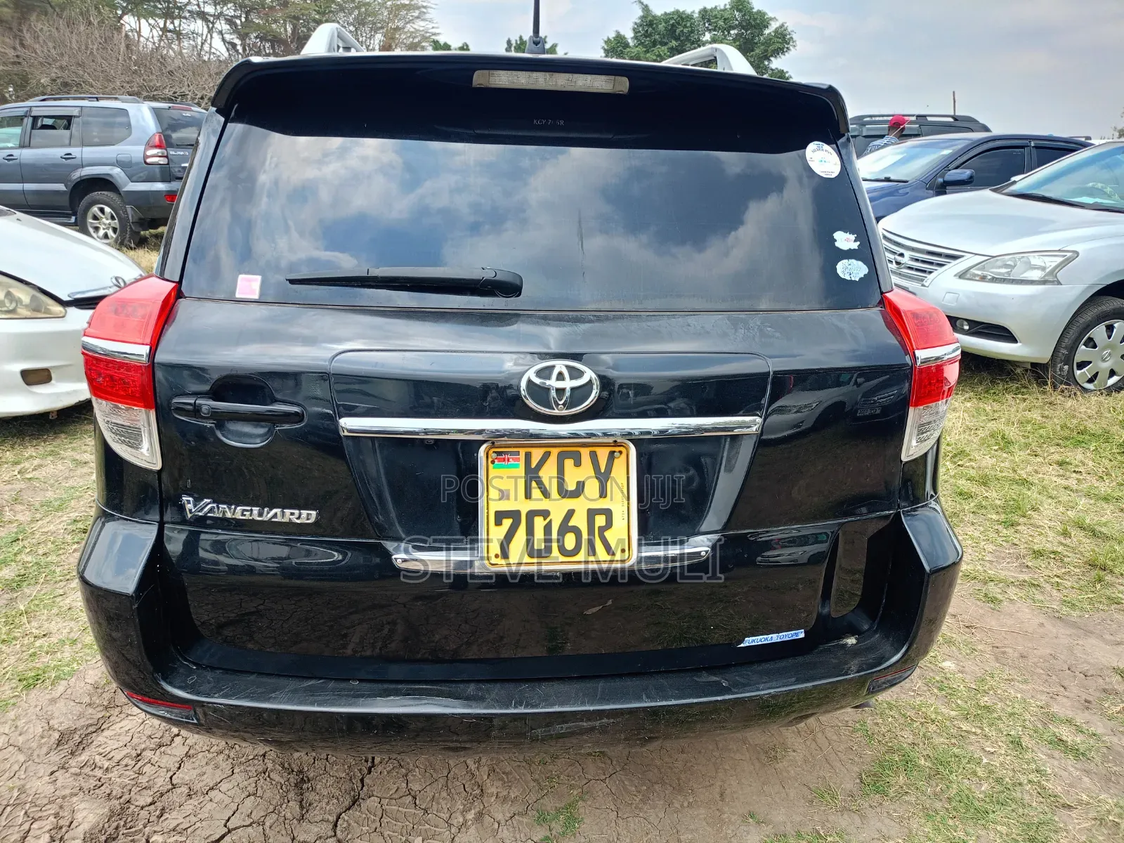 Toyota Vanguard 2012 Black