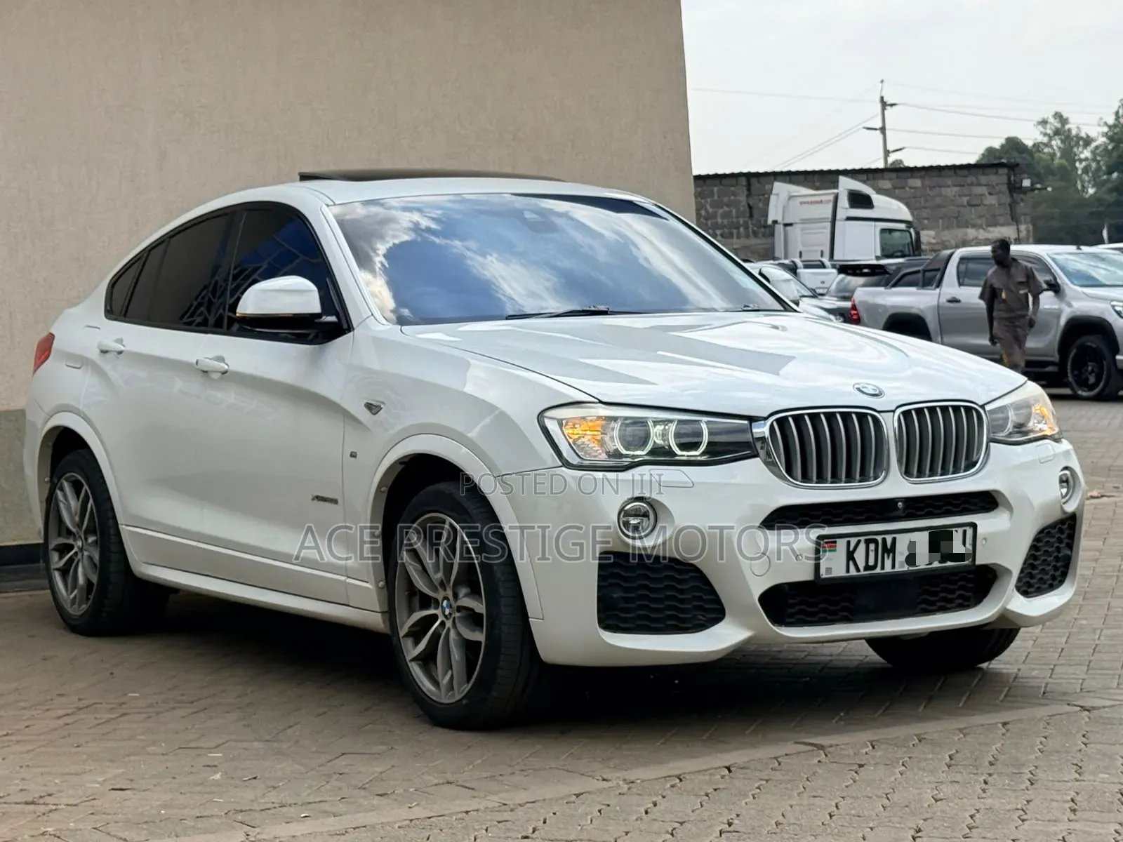 BMW X4 2015 White