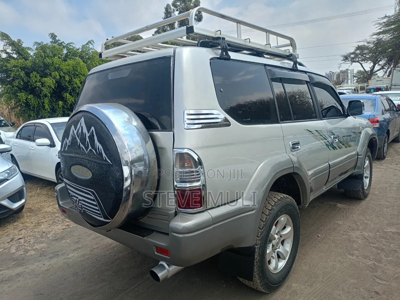 Toyota Land Cruiser Prado 1999 Silver
