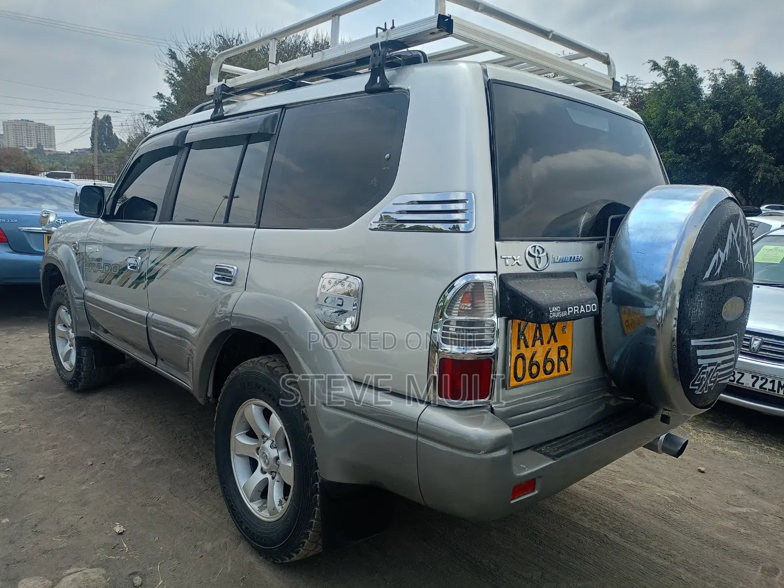 Toyota Land Cruiser Prado 1999 Silver