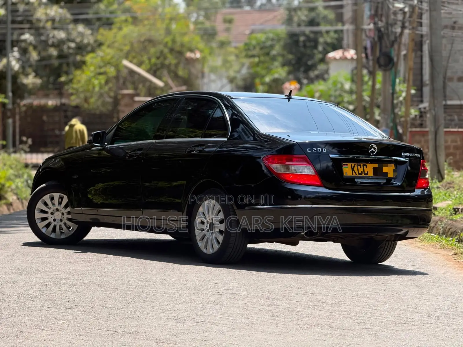 Mercedes-Benz C200 2009 Black