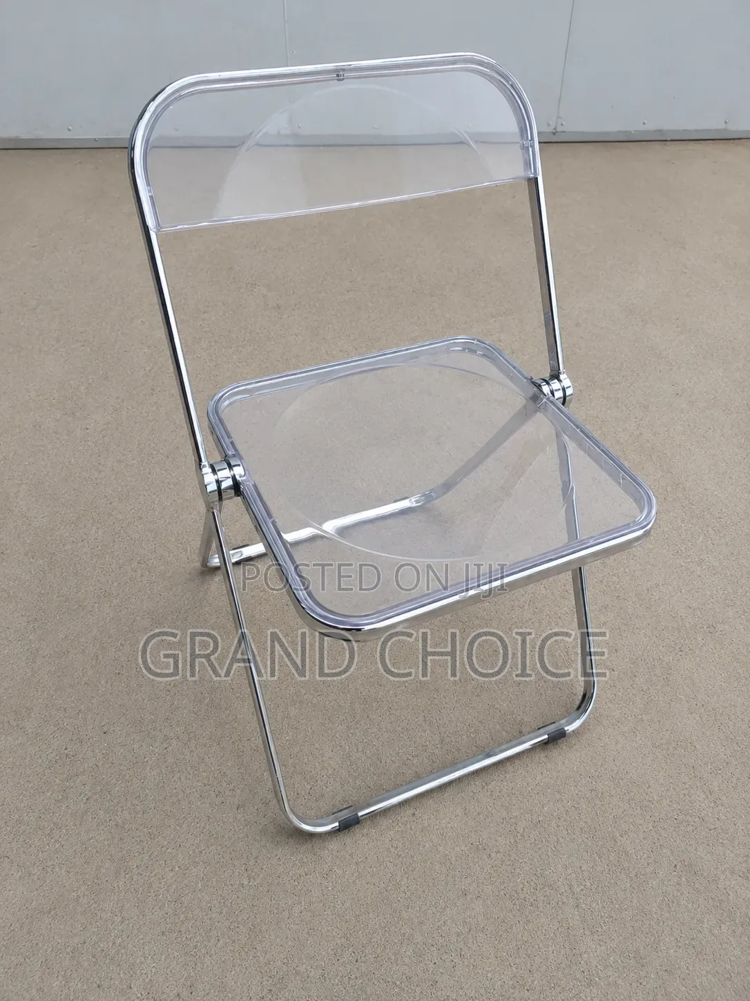 Transparent Acrylic Foldable Chair/Clear Event Dining Chair