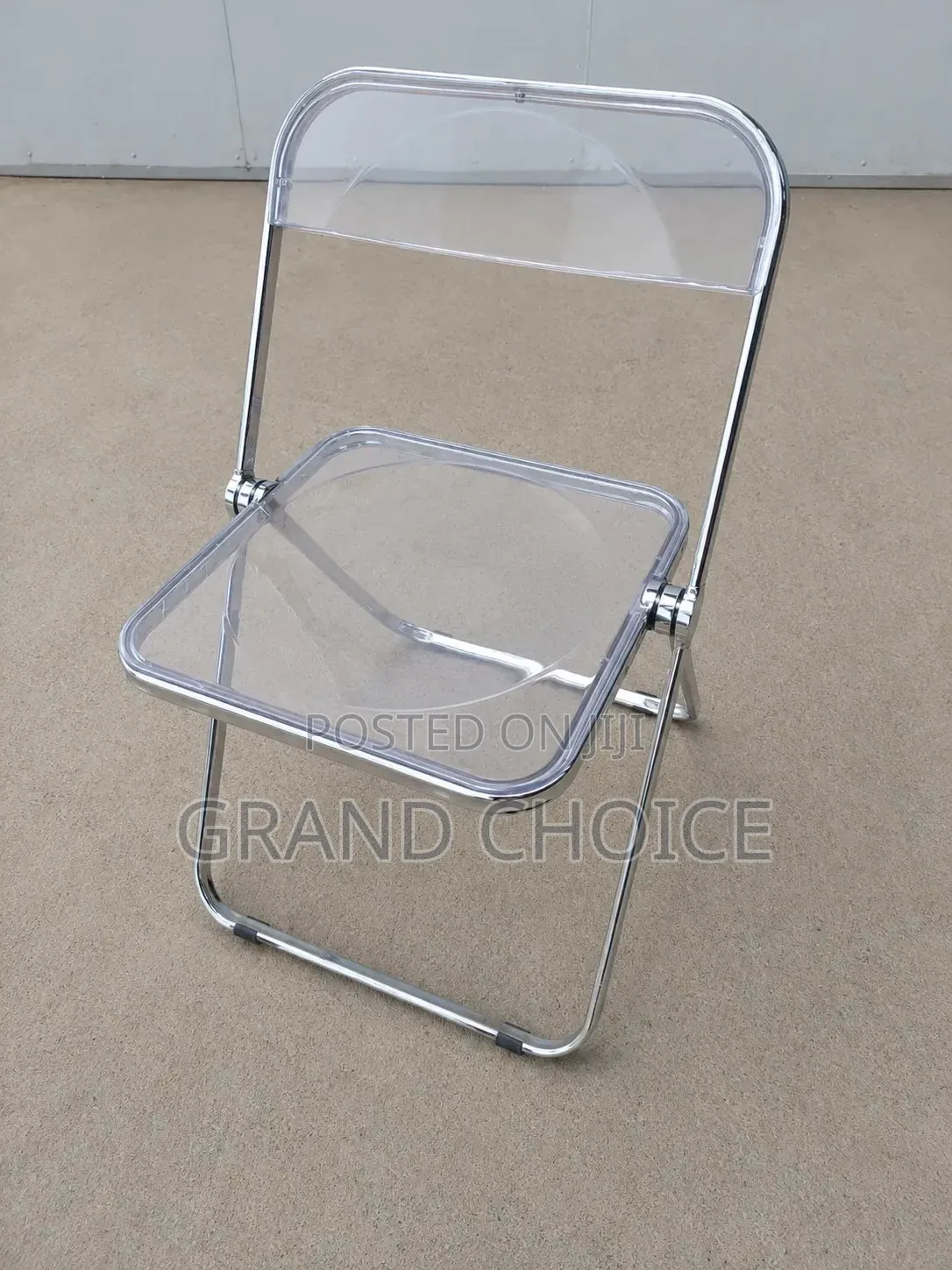 Transparent Acrylic Foldable Chair/Clear Event Dining Chair