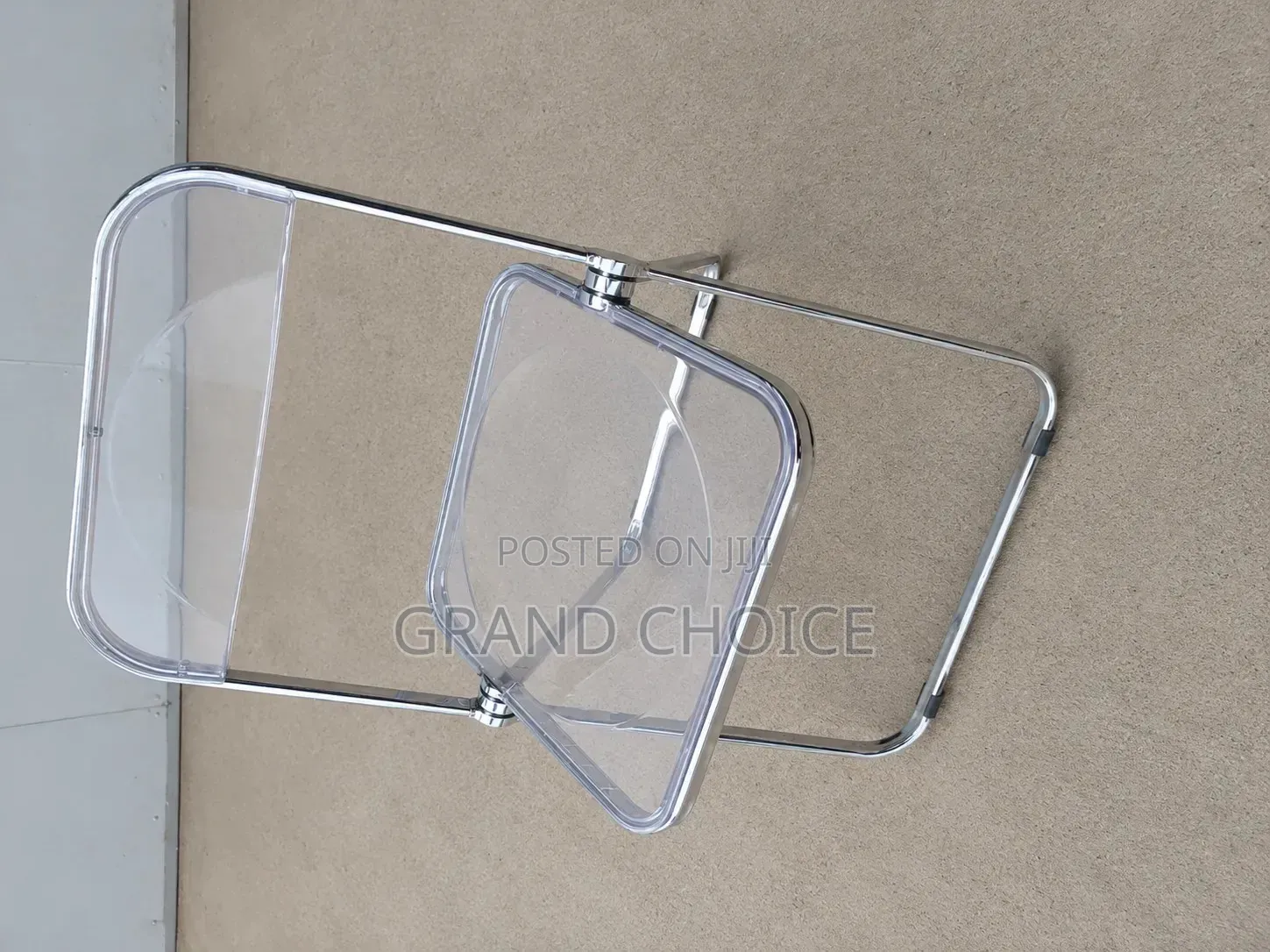 Transparent Acrylic Foldable Chair/Clear Event Dining Chair