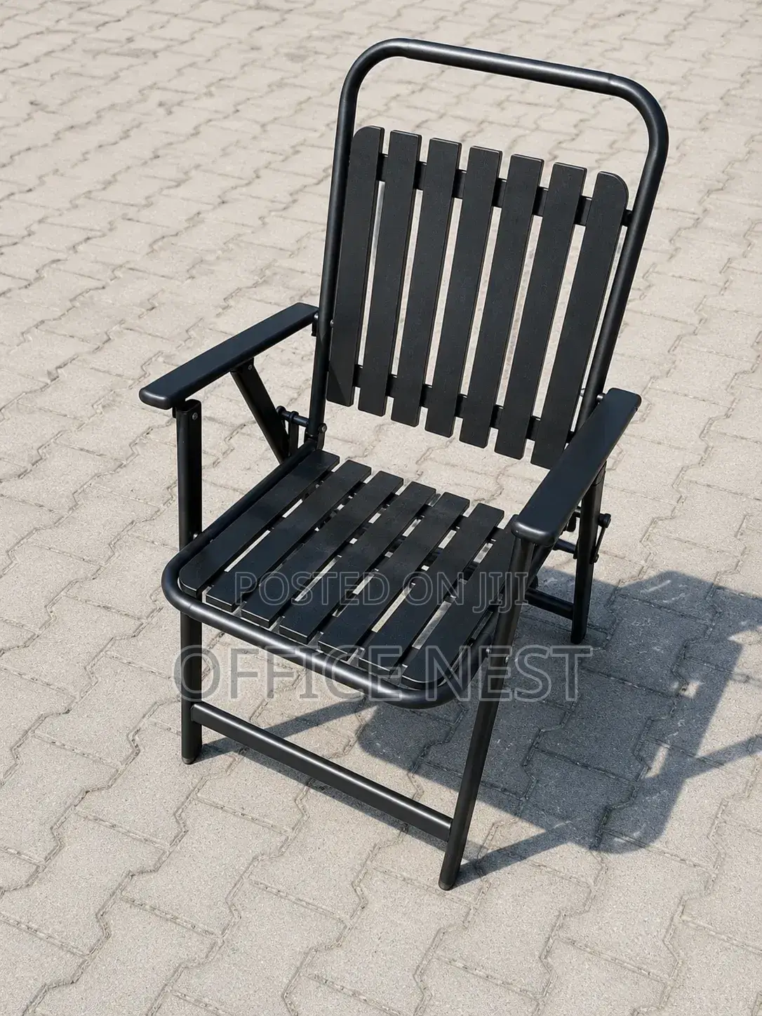 Outdoor Folding Garden Chair/Heavy-Duty Patio Chair