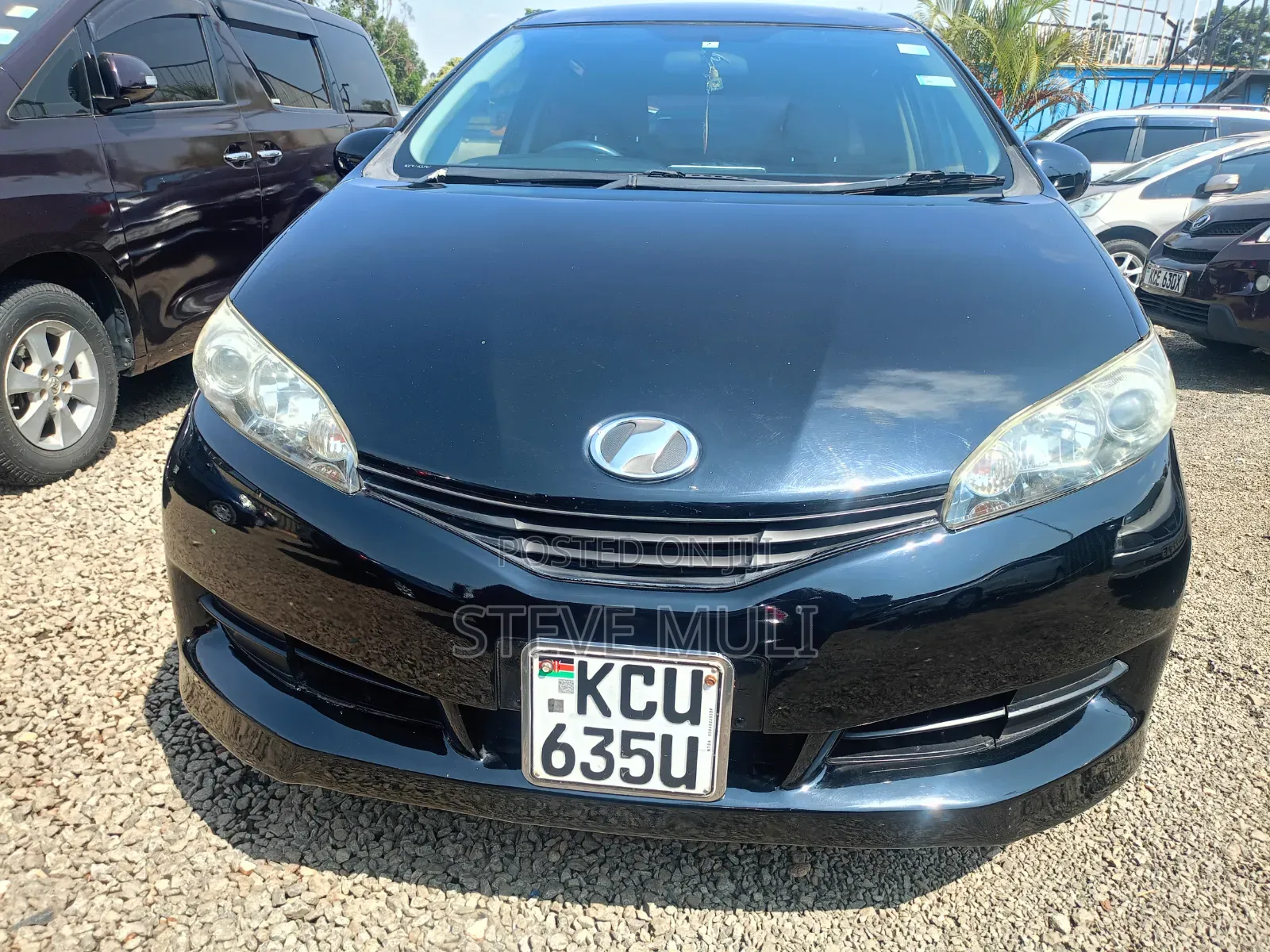 Toyota Wish 2012 Matt Black