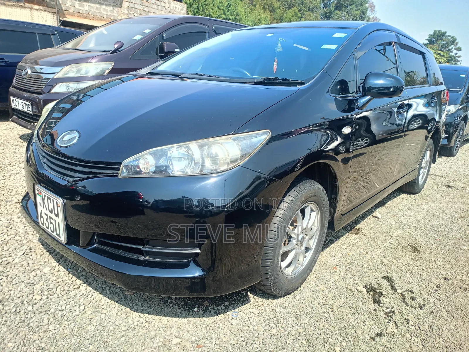 Toyota Wish 2012 Matt Black