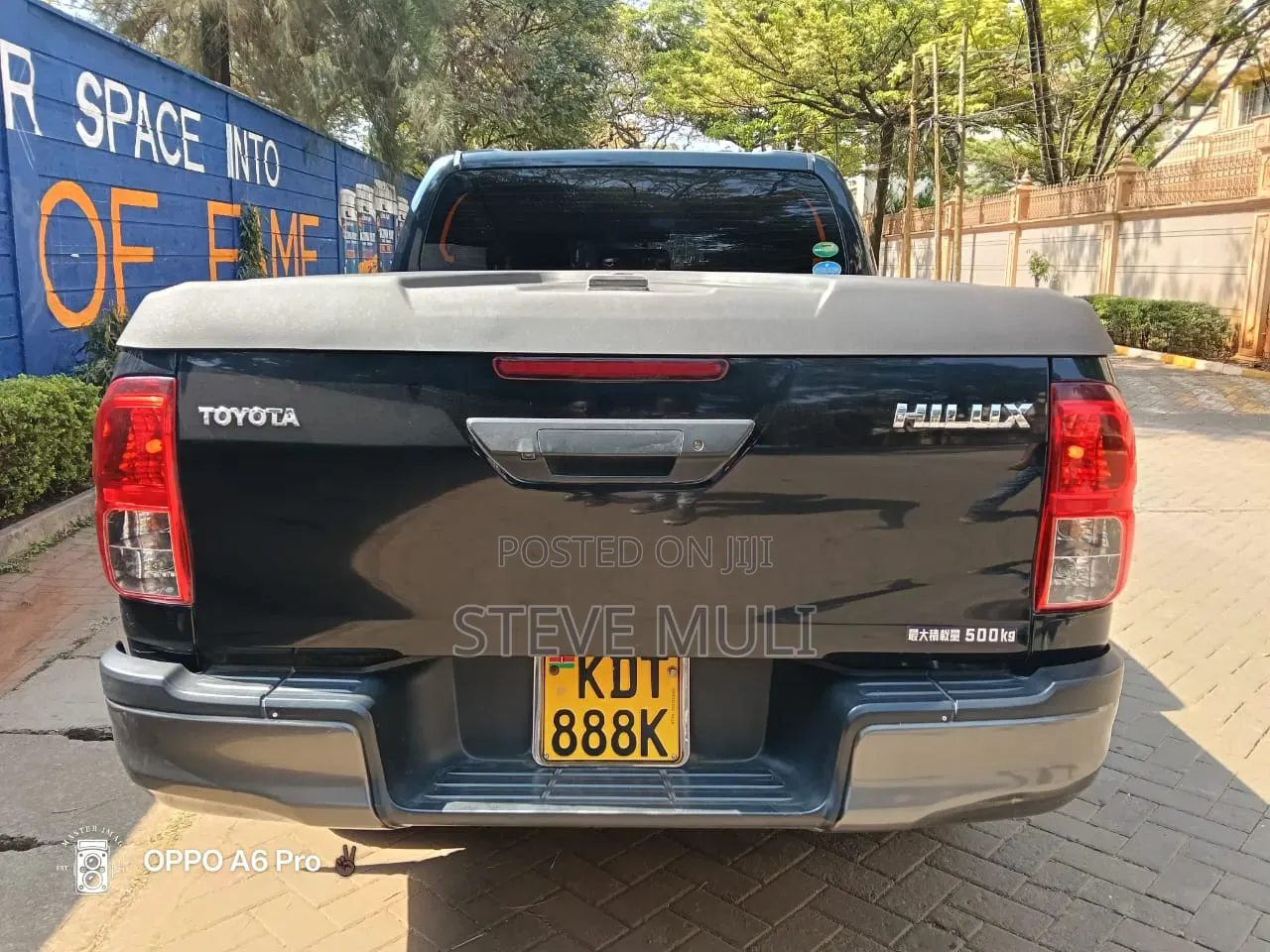 Toyota Hilux 2019 Matt Black