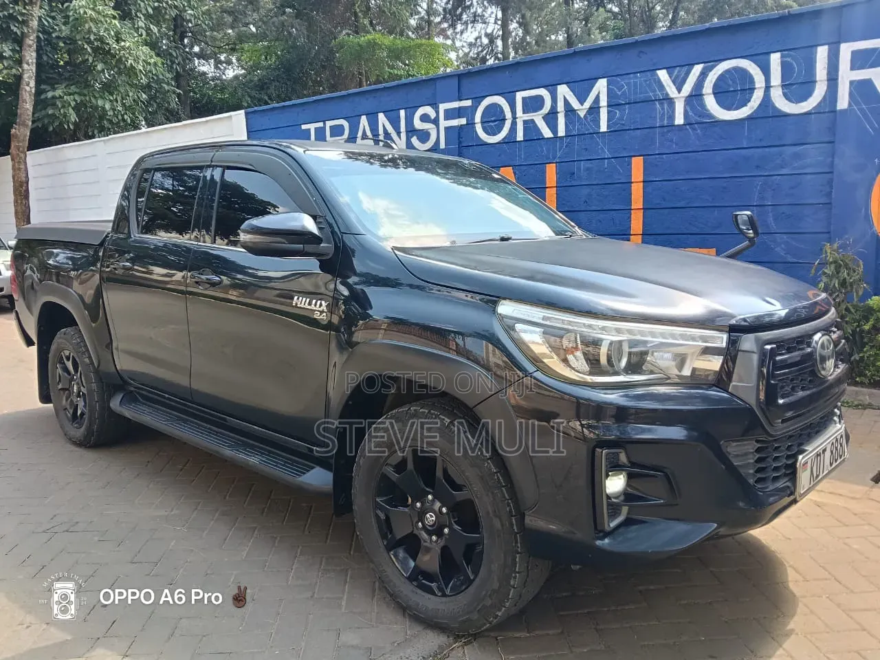 Toyota Hilux 2019 Matt Black