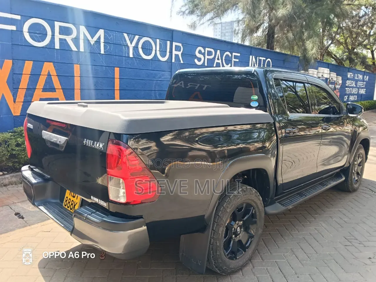 Toyota Hilux 2019 Matt Black