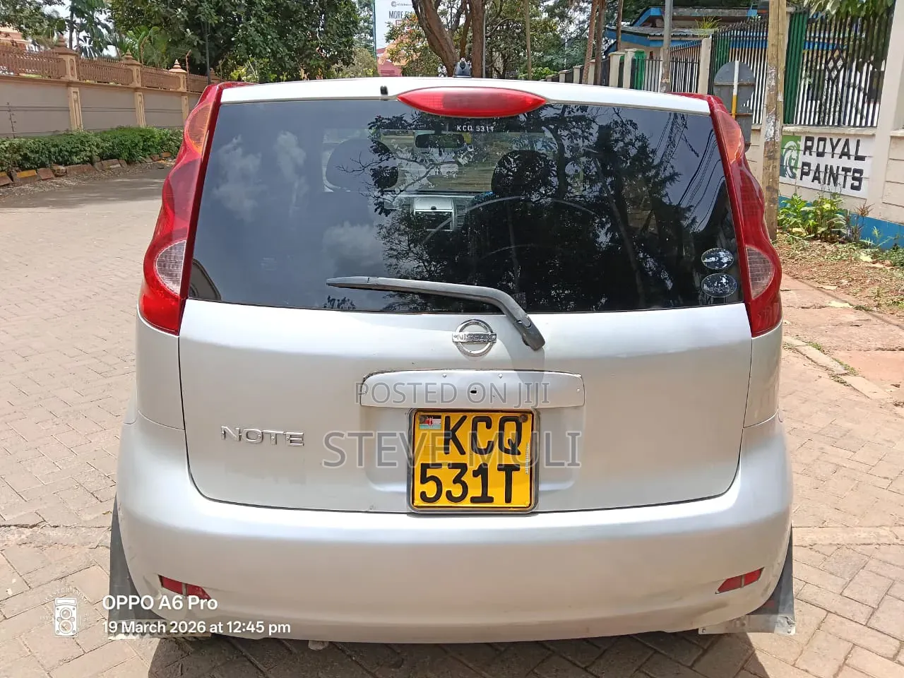 Nissan Note 2012 Silver