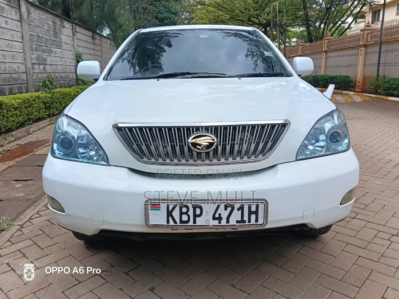 Toyota Harrier 2007 White