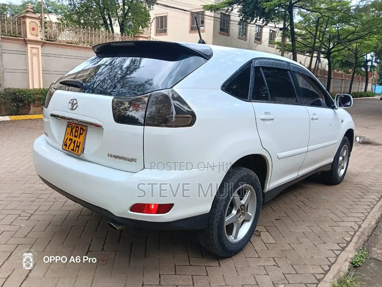 Toyota Harrier 2007 White