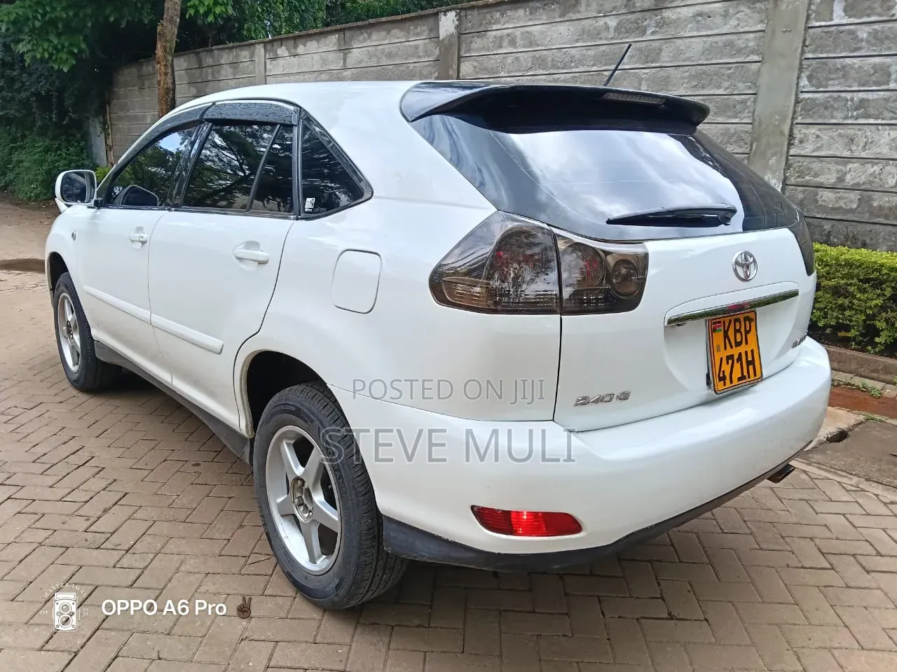 Toyota Harrier 2007 White