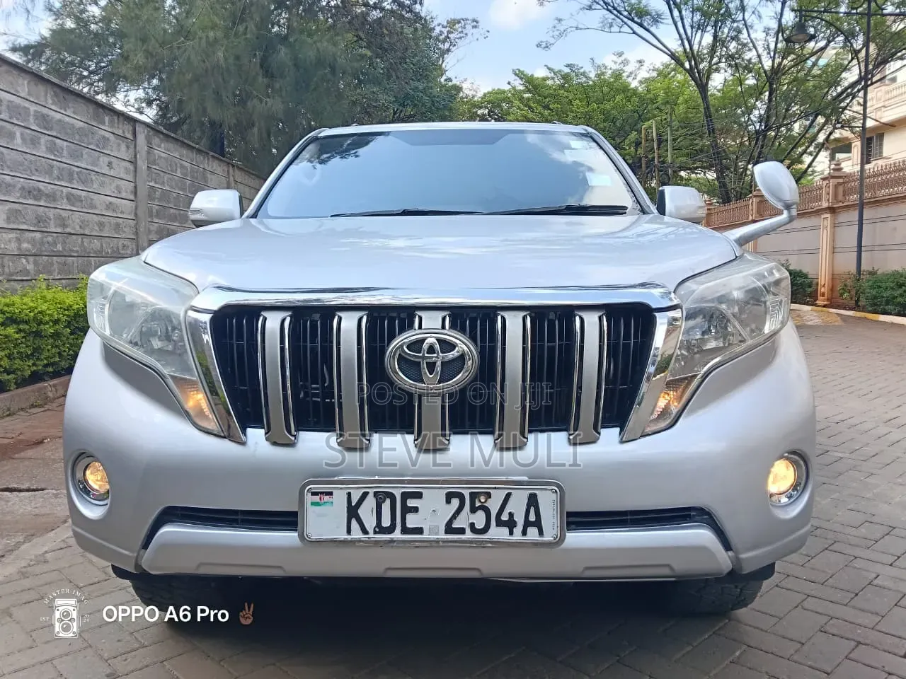 Toyota Land Cruiser Prado 2015 Silver