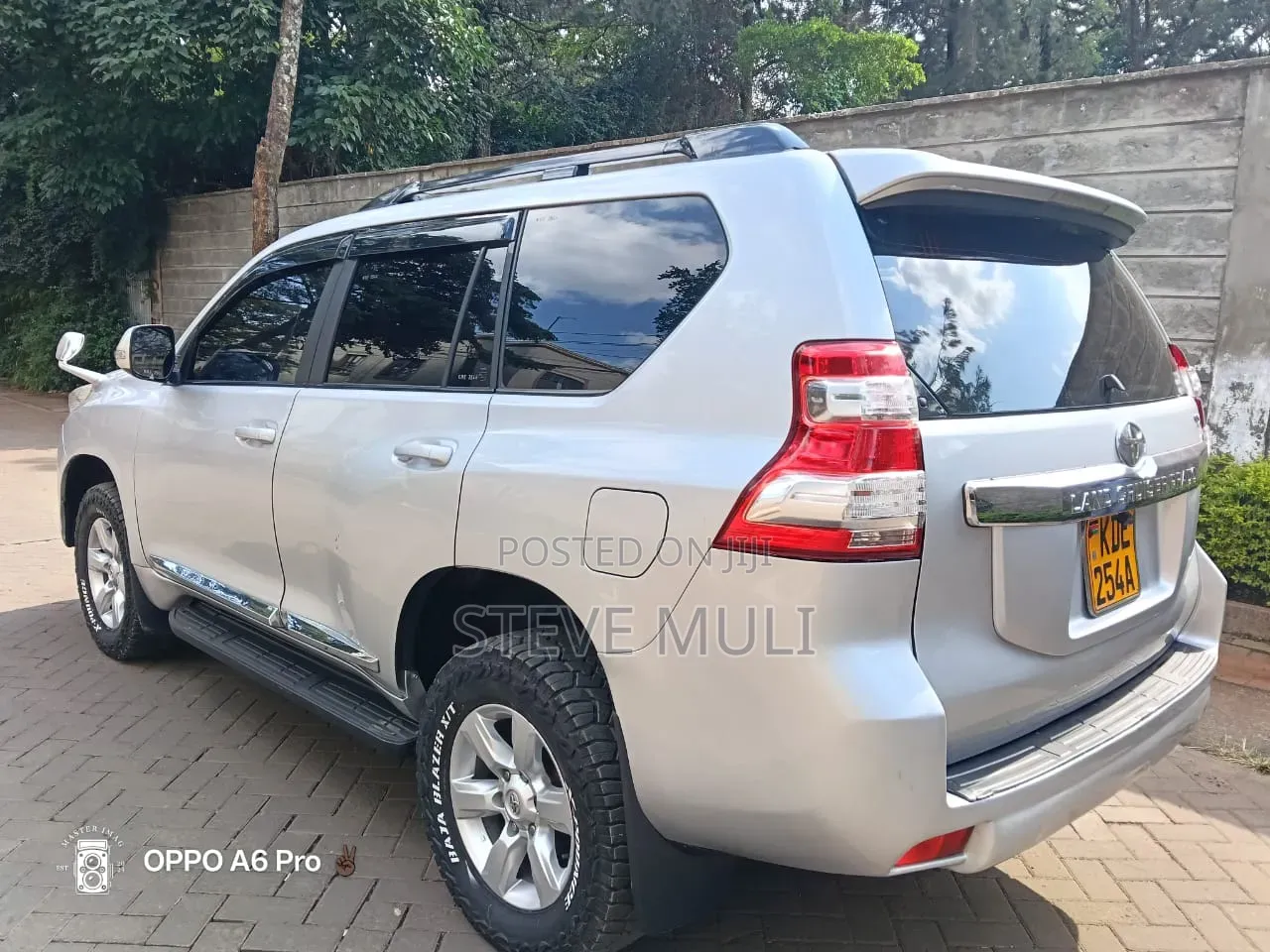 Toyota Land Cruiser Prado 2015 Silver