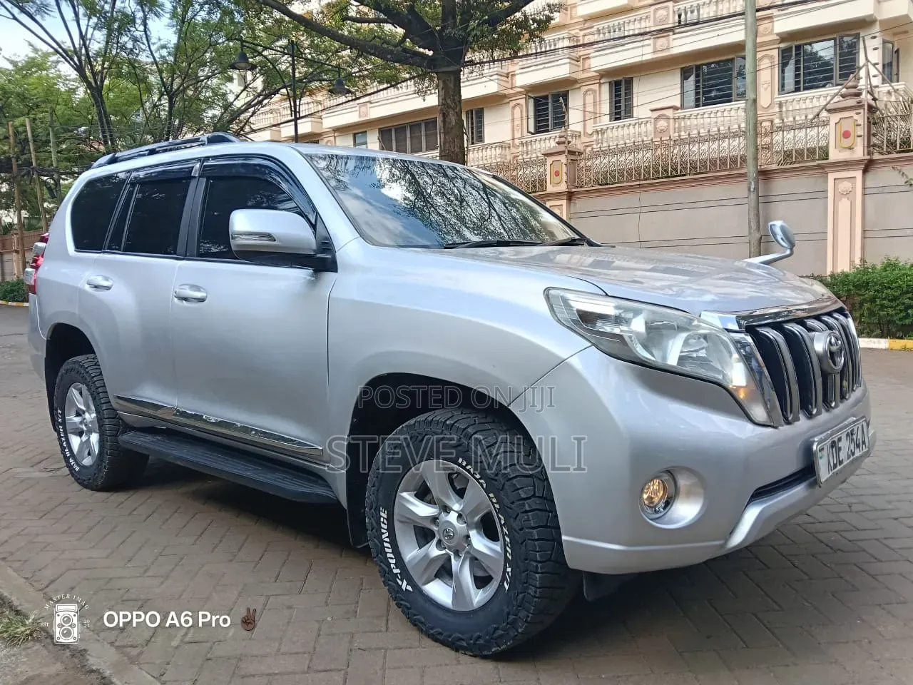 Toyota Land Cruiser Prado 2015 Silver