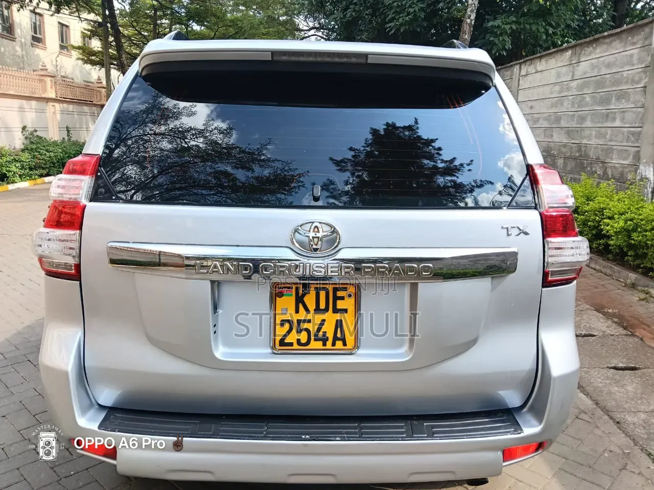 Toyota Land Cruiser Prado 2015 Silver