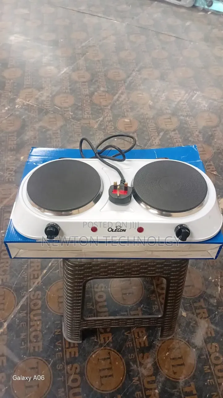 Olelon Double Hot Plate Electric Double Cooker