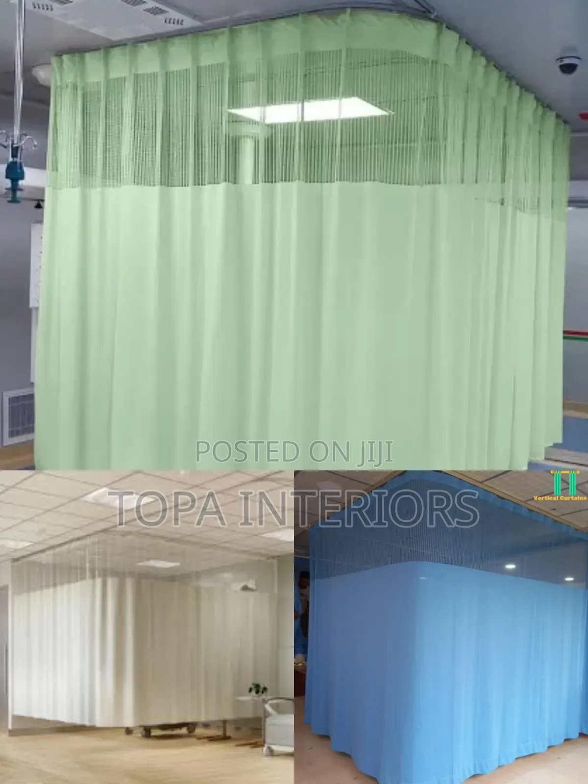 Breathable Cubicle Hospital Curtains for Healthcare Privacy Partition