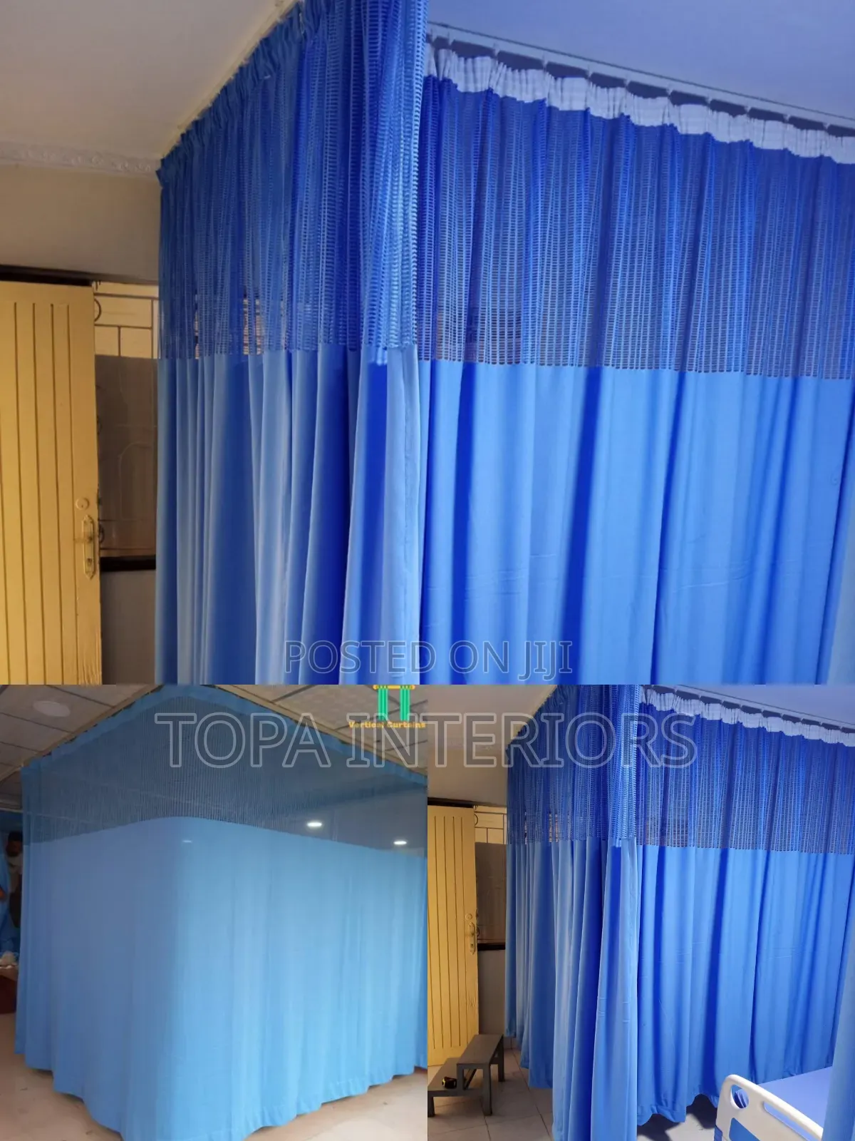 Breathable Cubicle Hospital Curtains for Healthcare Privacy Partition