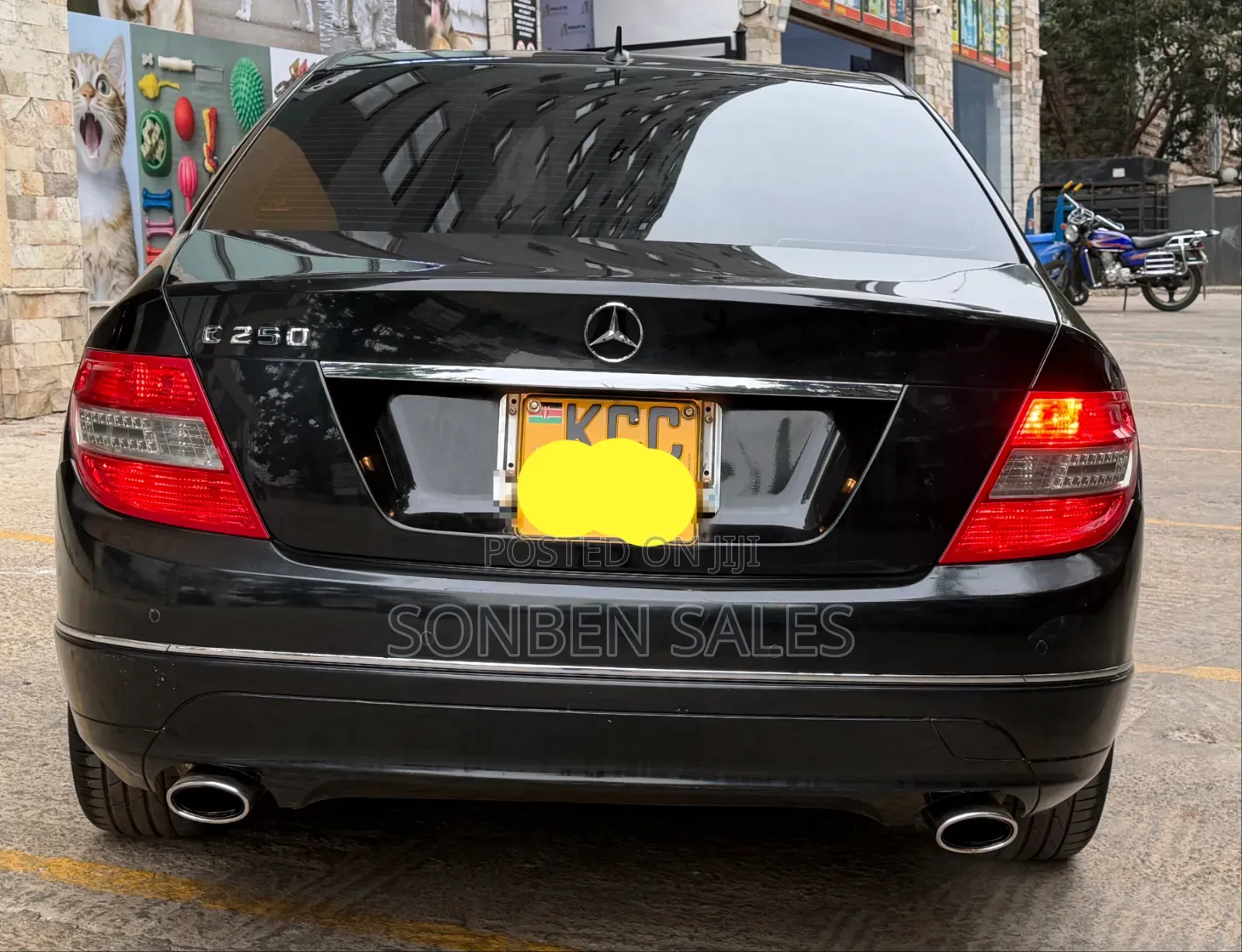 Mercedes-Benz C-Class C 250 CGI BlueEFFICIENCY (W204) 2009 Black